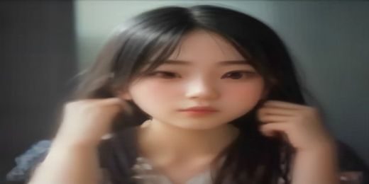 亚洲女性在黄金时段户外自拍，侧逆光打亮轮廓，发丝光晕明显，皮肤呈现温暖金色质感