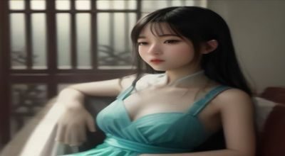 亚洲女性展示韩系奶油妆自拍，眼妆低调自然，腮红晕染自然，整体呈现韩剧女主角氛围感